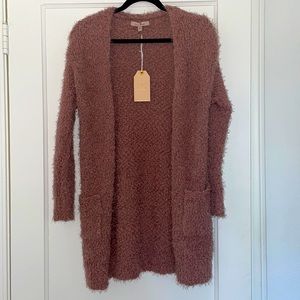 Chunky pocketed cardigan
